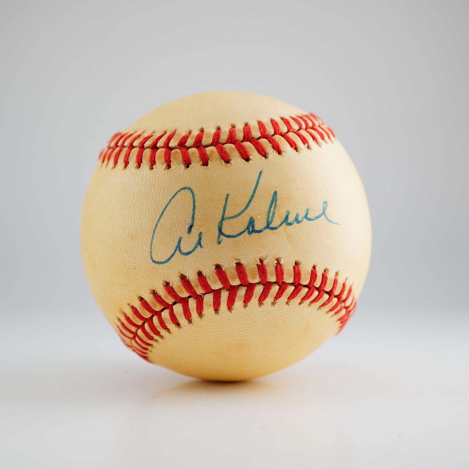 Al Kaline Signed Rawlings Official American League Baseball, PSA Authenticated: This professional-grade Rawlings Official American League Baseball is boldly signed by Detroit Tigers legend and Hall of Fame outfielder Al Kaline. The signature is prominently placed in blue ink acro