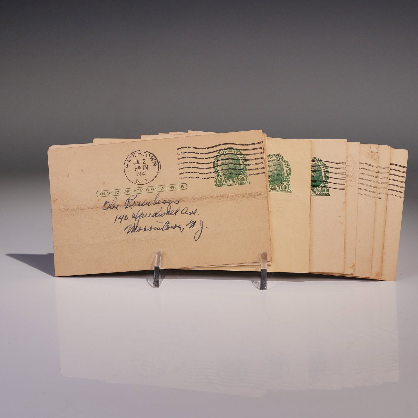 20pc WWII Military Postcards 1941-43 Fort Knox Pine Camp Description: (1 of 4)