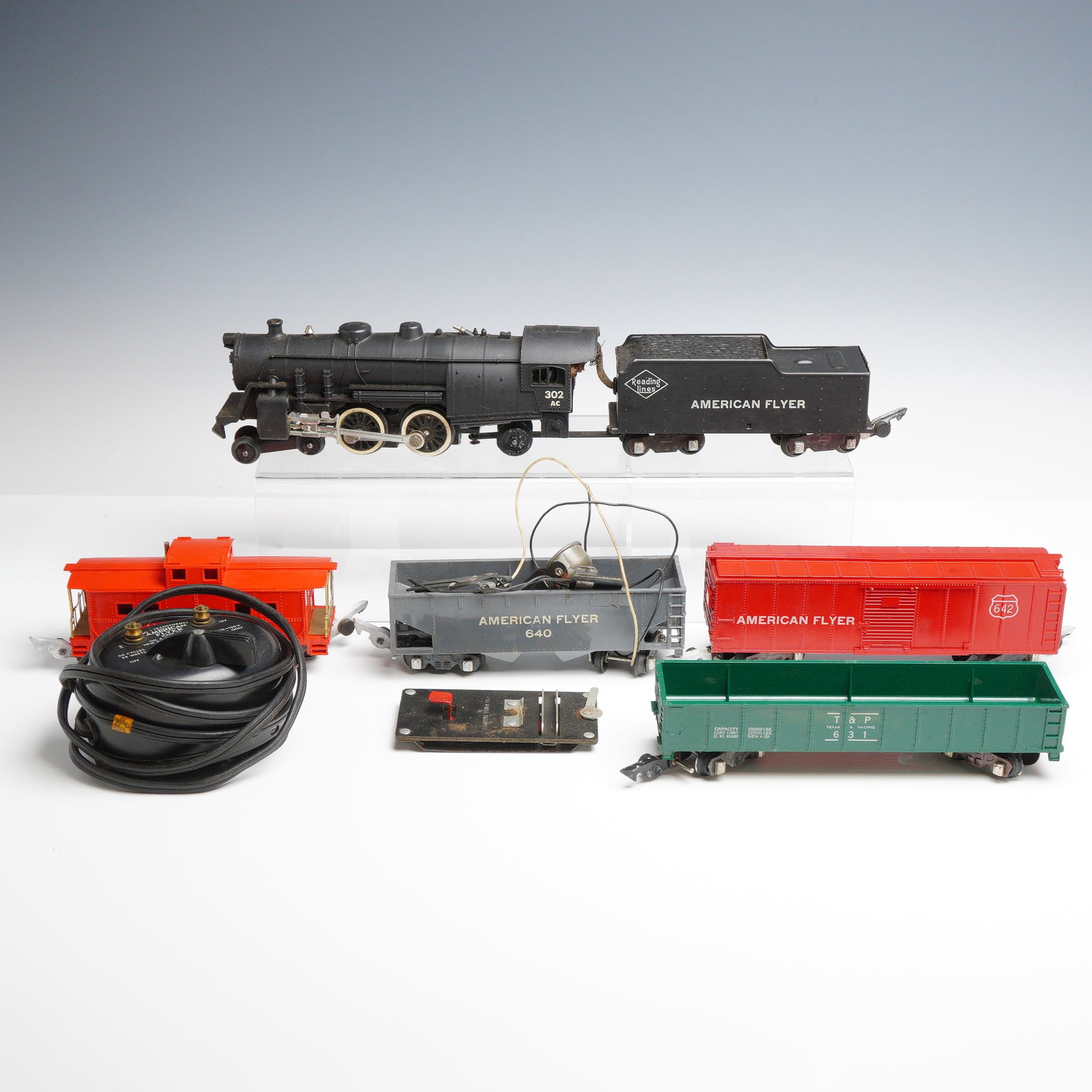 6pc American Flyer S-Gauge Gilbert Trains in Original Box with Assembly Instruction Manual (1 of 3)