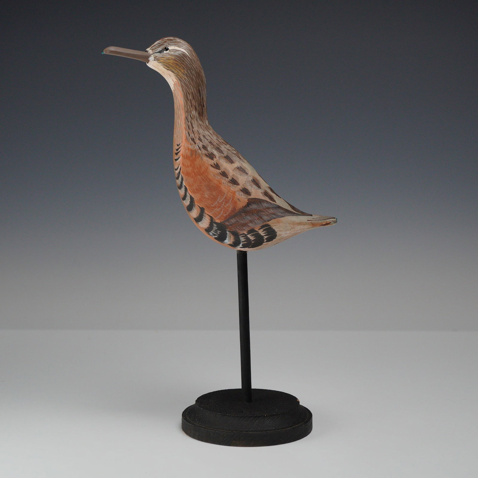 Richard Glick for R&F Decoys Hand-Carved Shorebird Decoy (1 of 4)