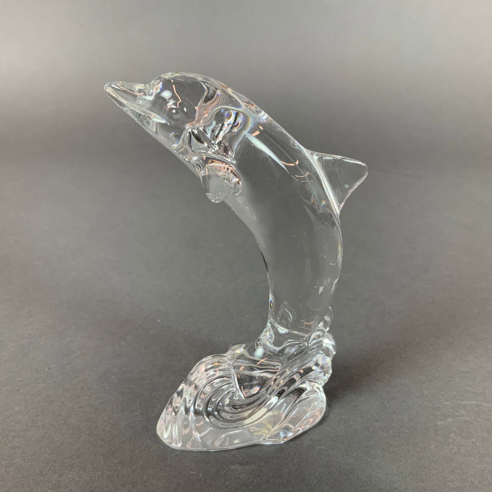 Waterford Crystal Leaping Dolphin Figurine (1 of 3)