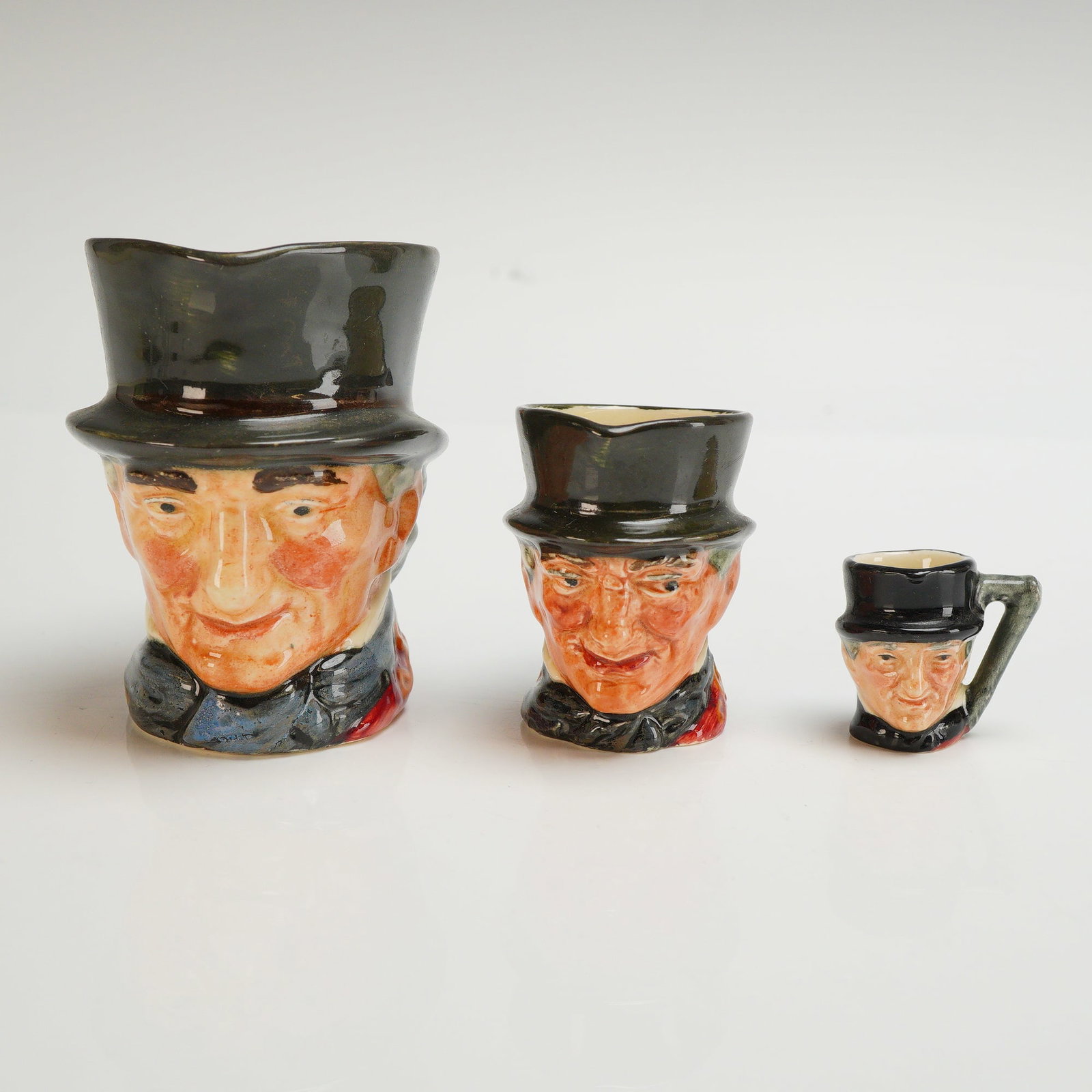 3pc Royal Doulton Character Jugs, John Peel (1 of 3)