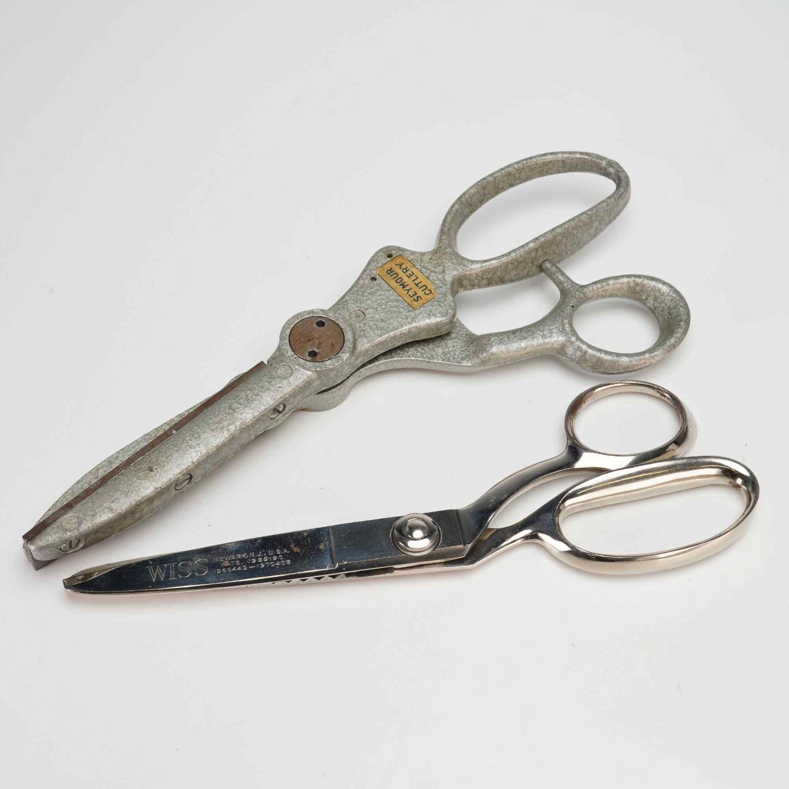 A Pair of Vintage Wiss and Seymour Cutlery Pinking Shears, Mid-20th Century (1 of 3)