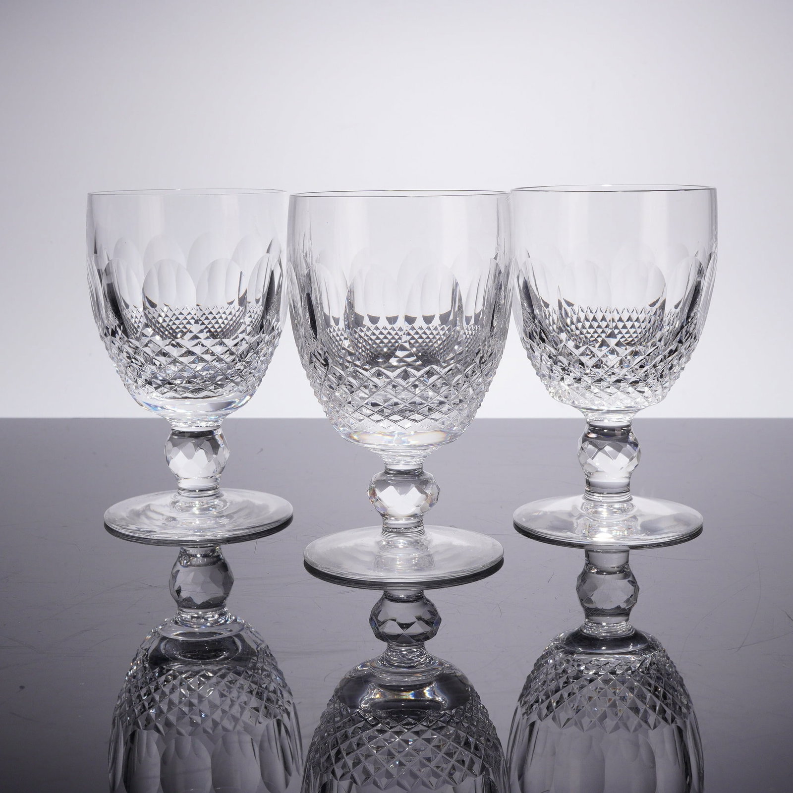 3pc Waterford Crystal Colleen Short Stem Water Goblets (1 of 4)
