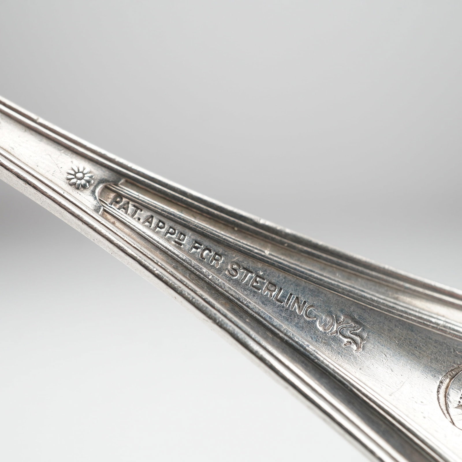 John Wendt Sterling Silver Fork, Bird Pattern - 4