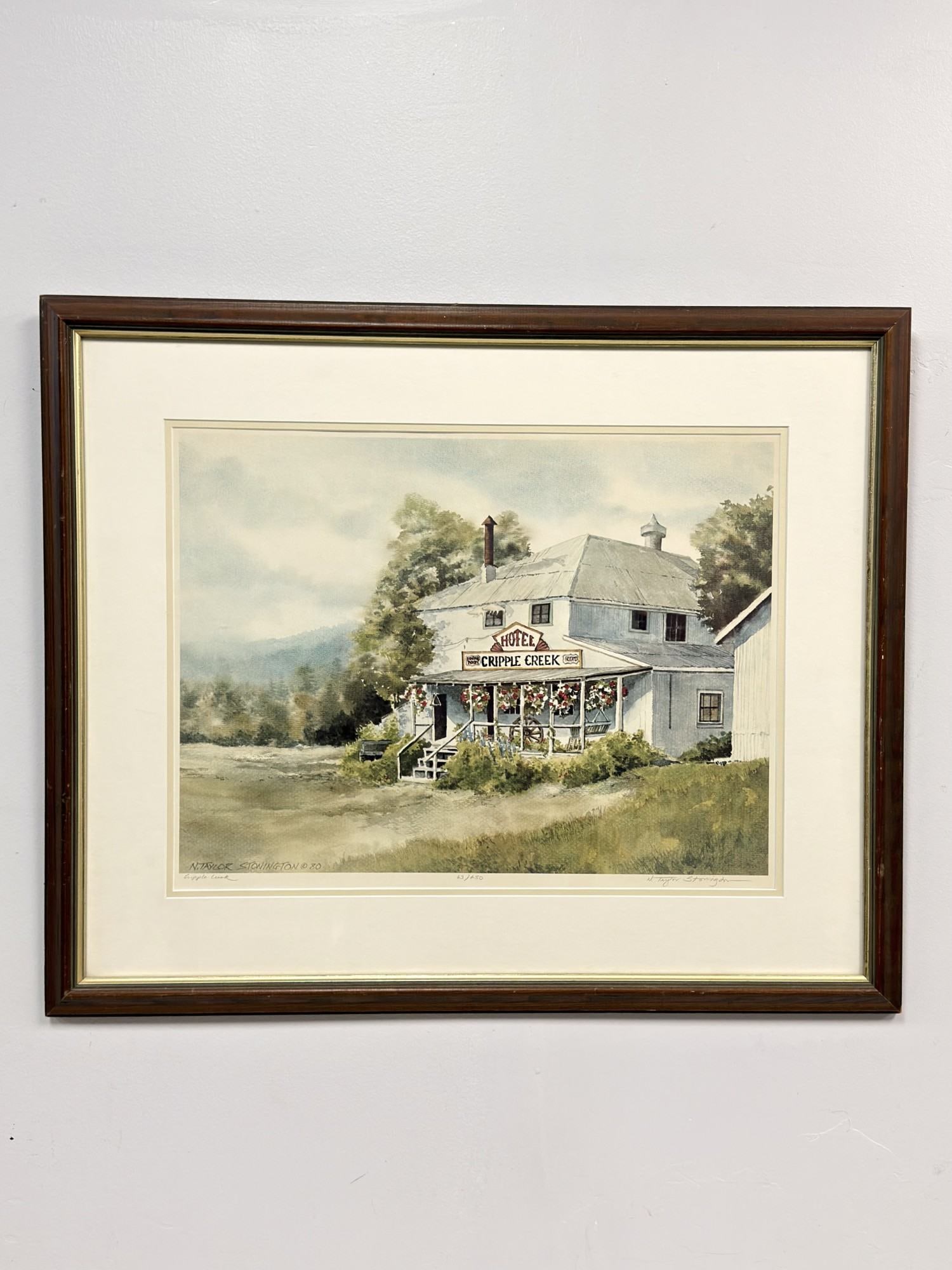 Nancy Taylor Stonington (American, b. 1944), Cripple Creek, Offset Lithograph (1 of 6)