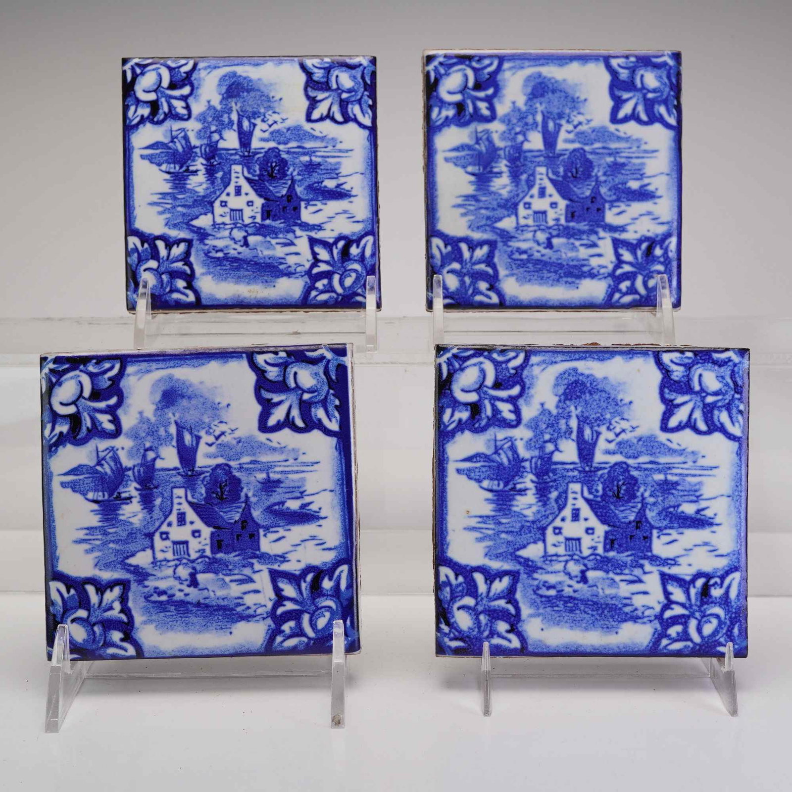 Mosaic Tile Co. Delft-inspired Seaside Cottage Faience Tiles (1 of 3)
