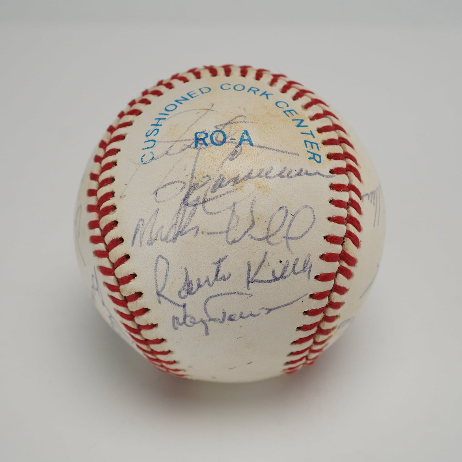 Multi-Signed New York Yankees Official American League Baseball Including Dr. James Muller and Billy (1 of 5)