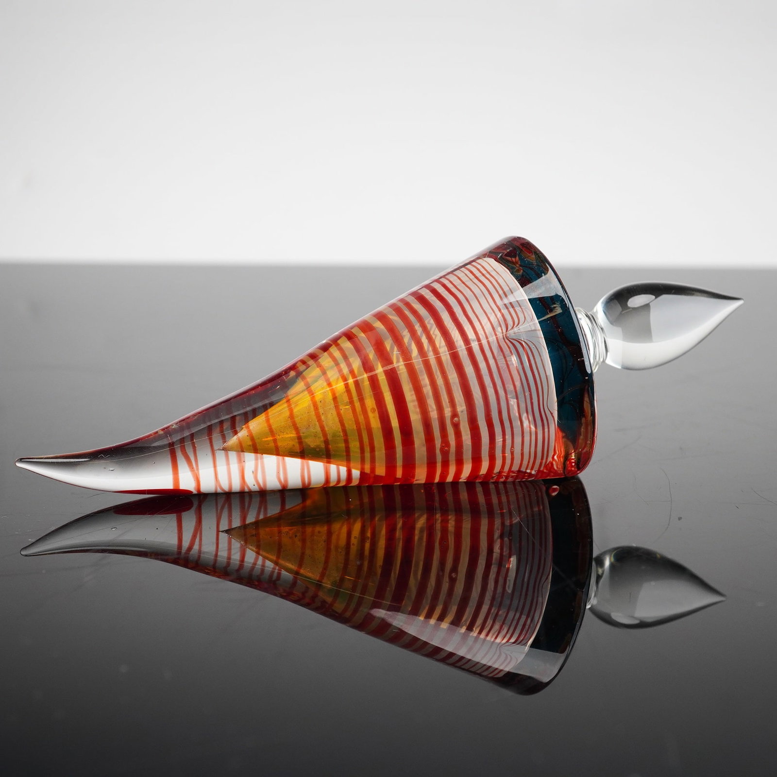 Richard Clements Art Glass Perfume Bottle and Stopper (1 of 3)