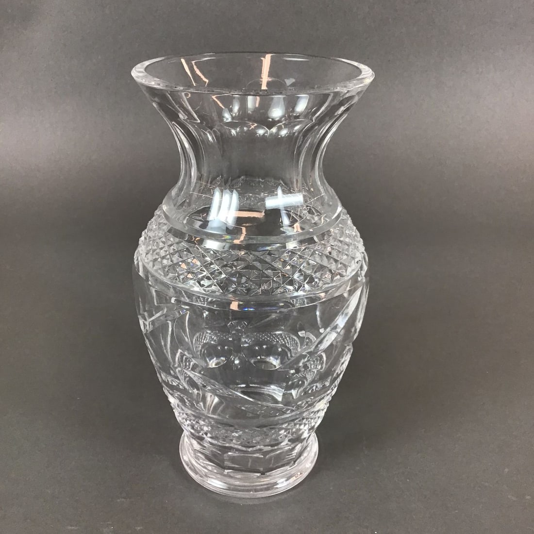 Waterford Crystal Swirls and Dots Flower Vase (1 of 4)