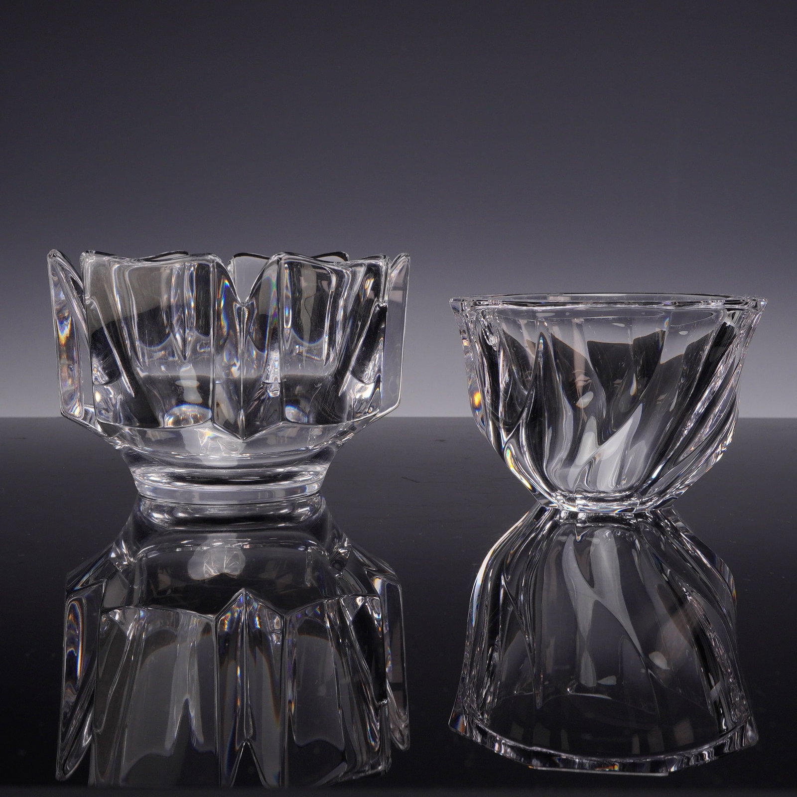 Two Orrefors Crystal Bowls, Corona and Residence (1 of 4)