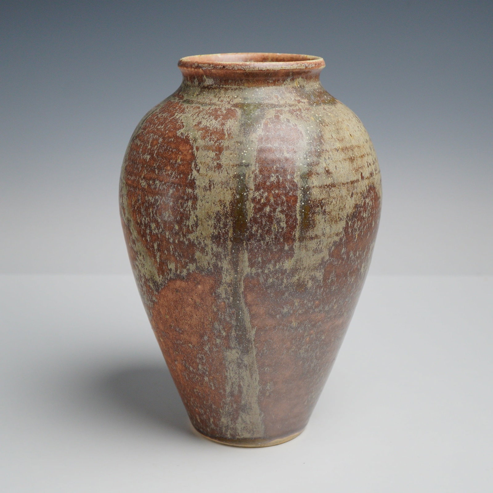 Lemba Pottery Wood Fired Stoneware Ovoid Vase (1 of 3)