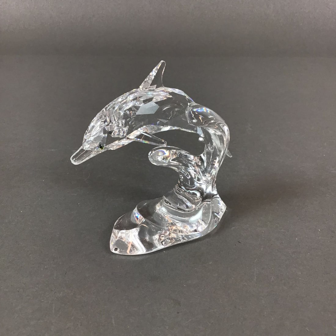 Swarovski Crystal Dolphin on a Wave Figurine (1 of 4)