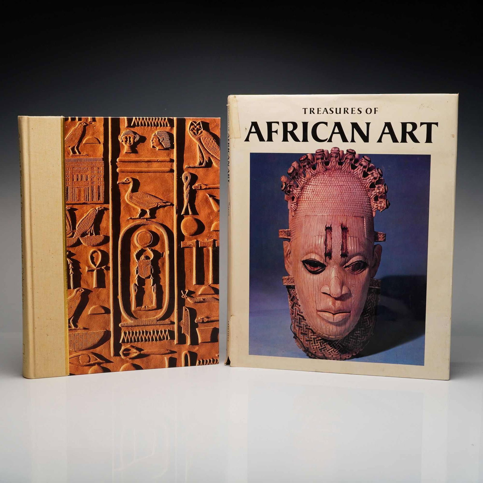 2 Art Reference Books, Treasures of African Art and Ancient Egypt (1 of 3)