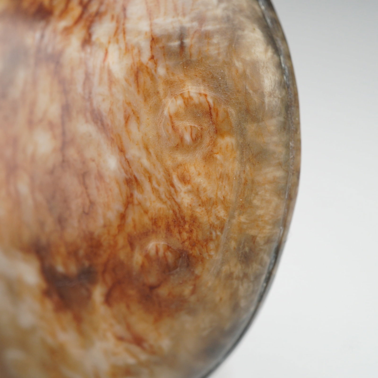 Large Chinese Ming Nephrite Jade Button - 4