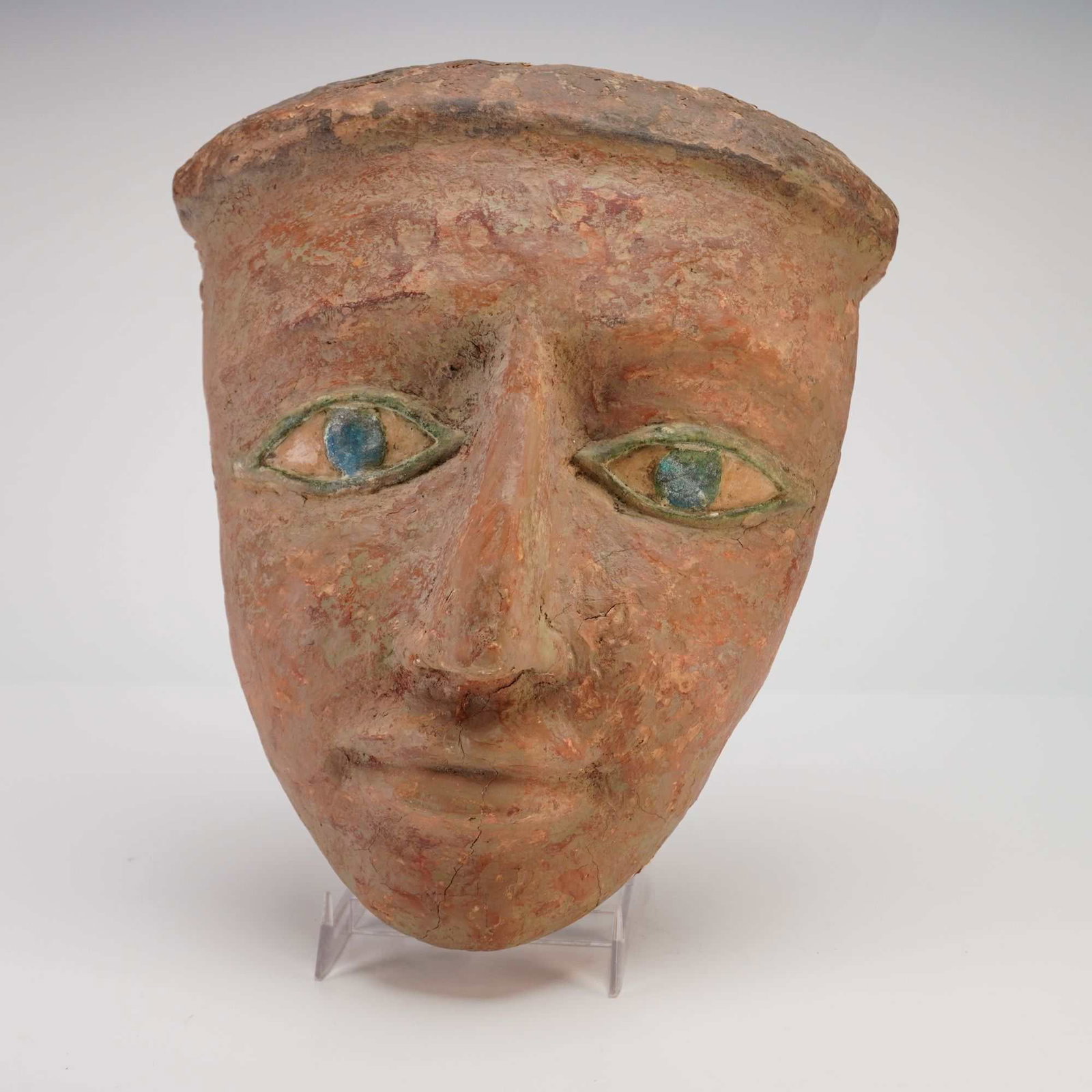 Egyptian Polychrome Mask (Ex-James Coburn Collection) (1 of 3)
