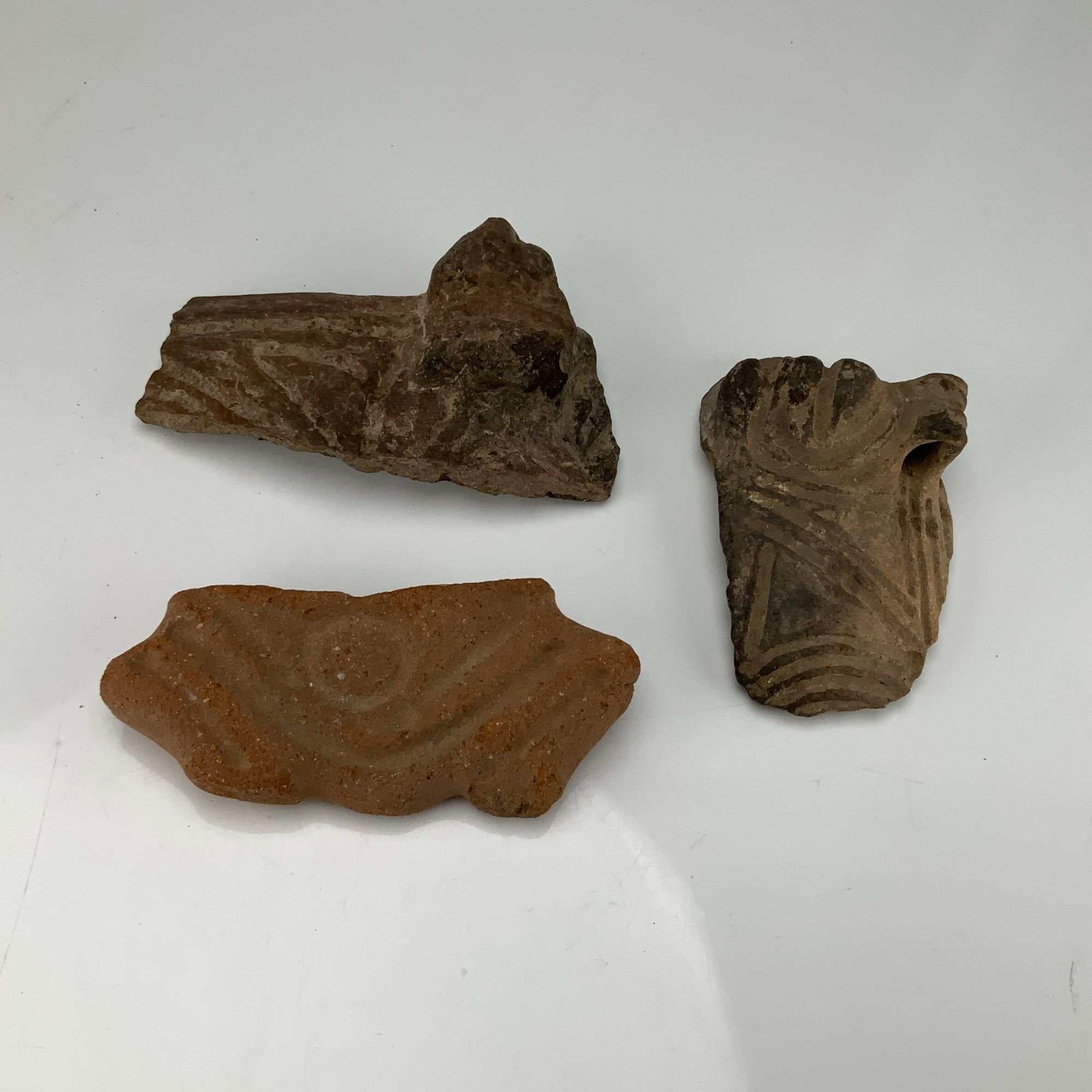 Three Pre-Columbian Style Taino Fragments (1 of 3)