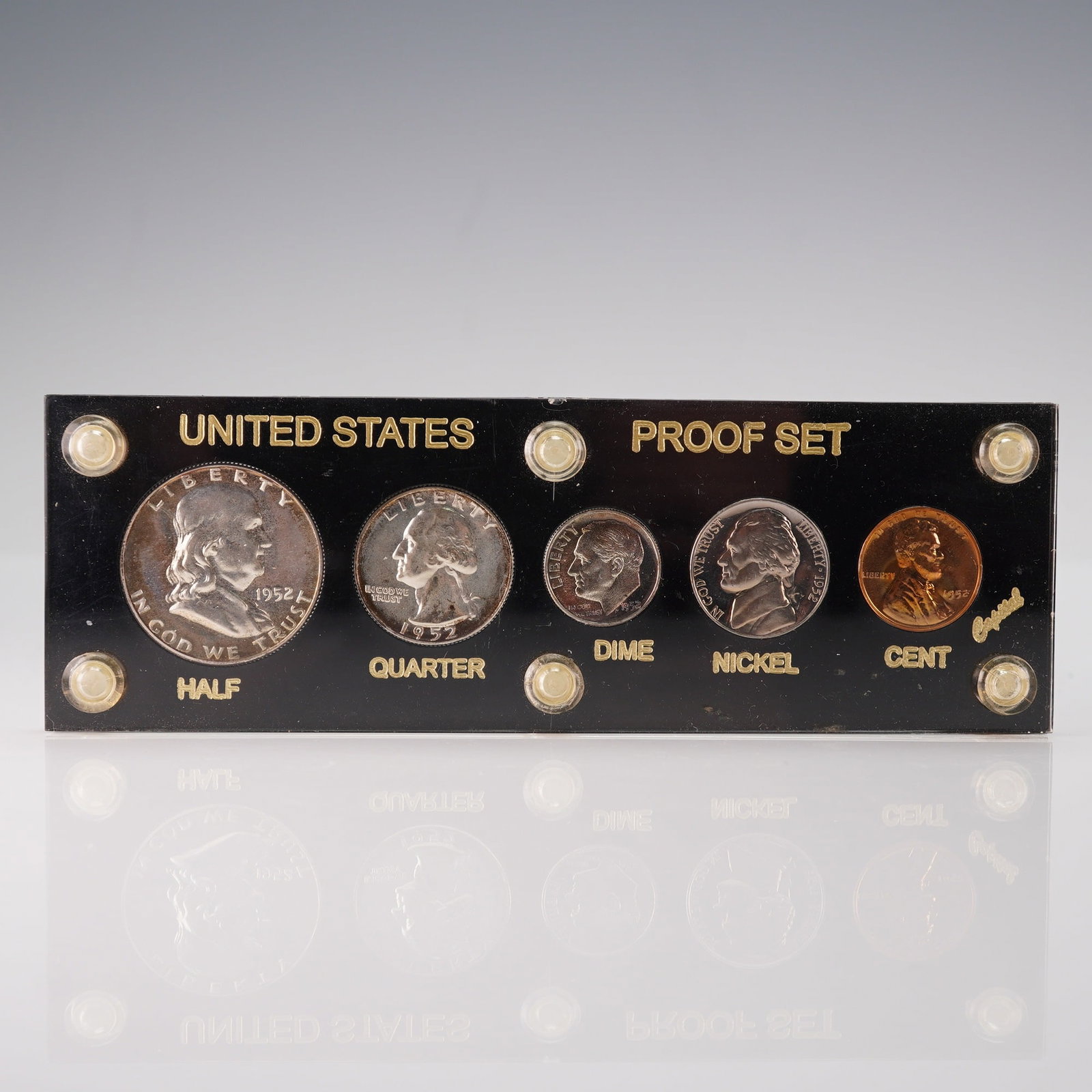 US 1952 Proof Set, 5 Coins (1 of 2)