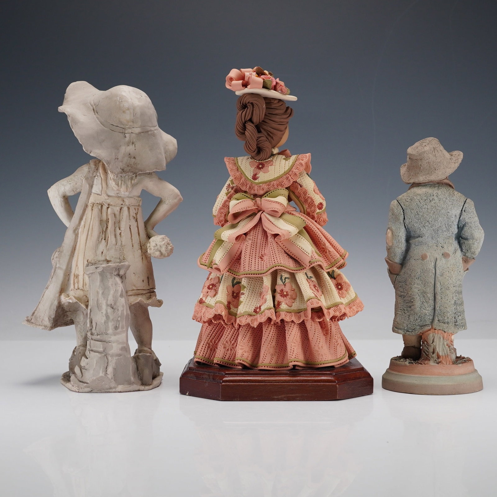 4pc Assorted Vintage Ceramic Figurines - 4