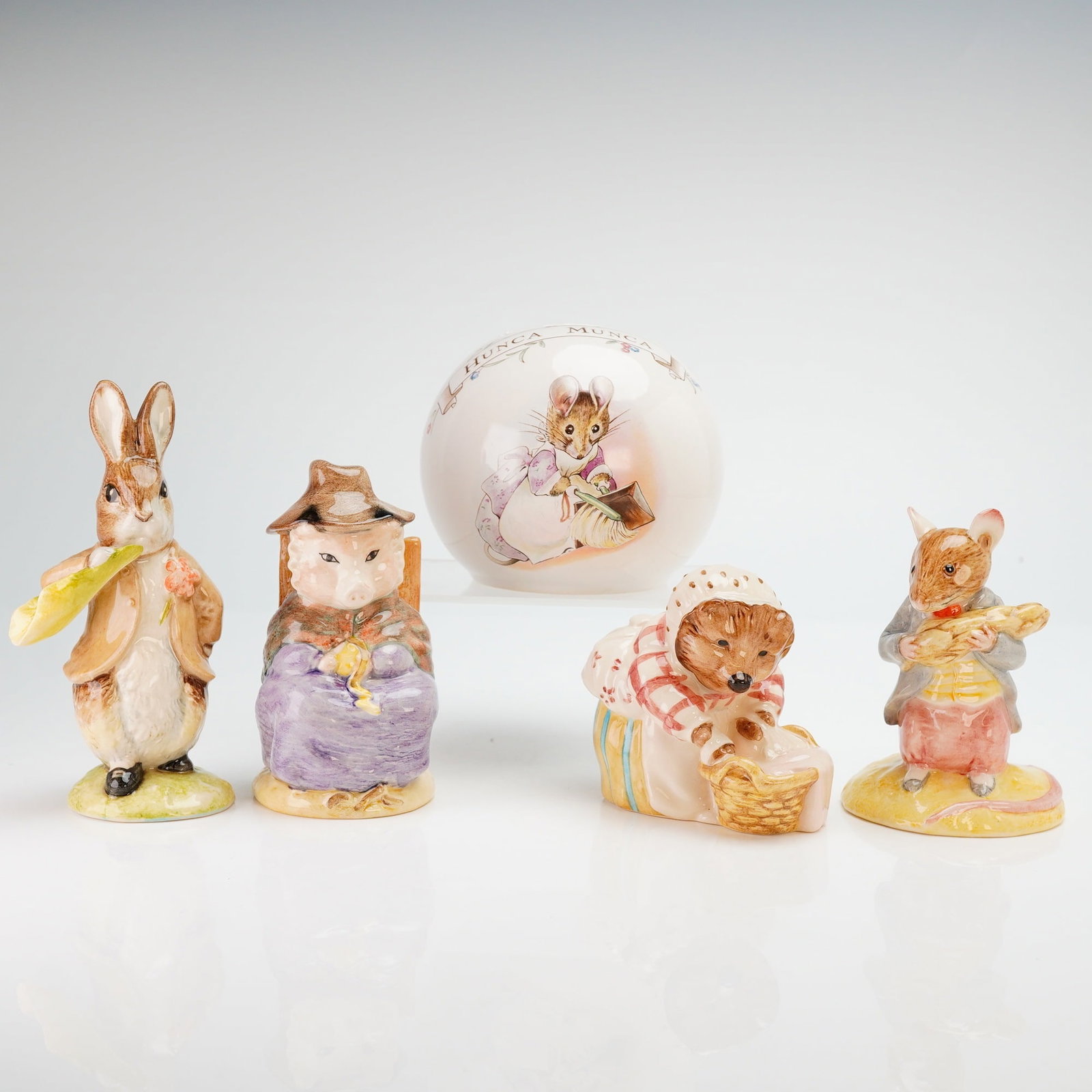 5pc Beatrix Potter Figurines by Beswick and Royal Albert (1 of 4)