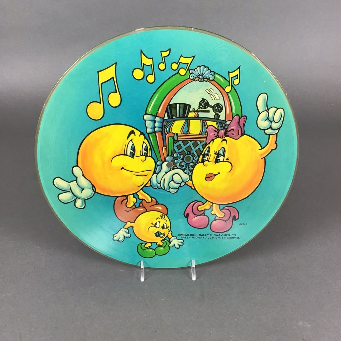 Bally Midway Vinyl Picture Disc Record, The Pac-Man Album (1 of 2)
