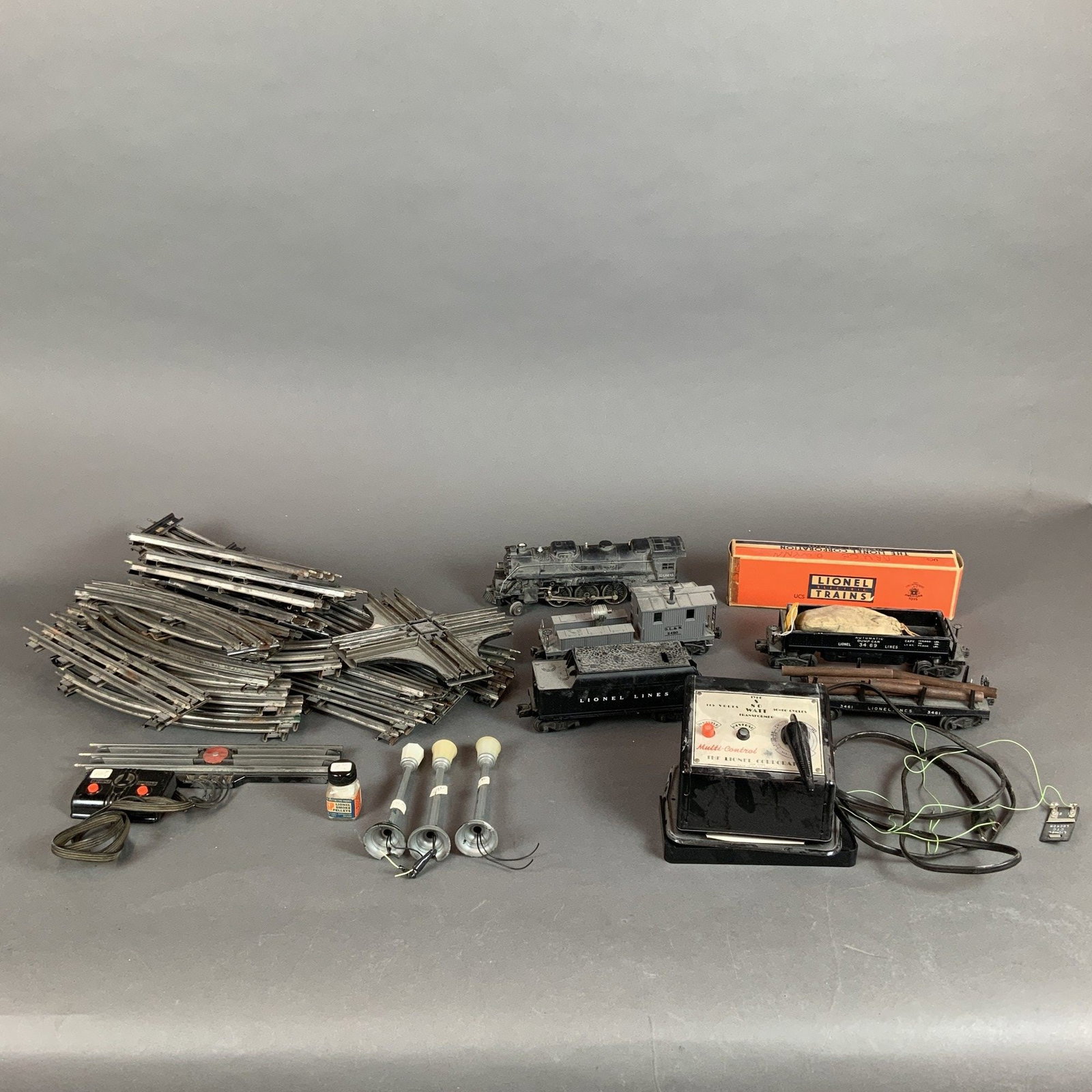 A Collection of Lionel O-Gauge Model Train Equipment (1 of 3)