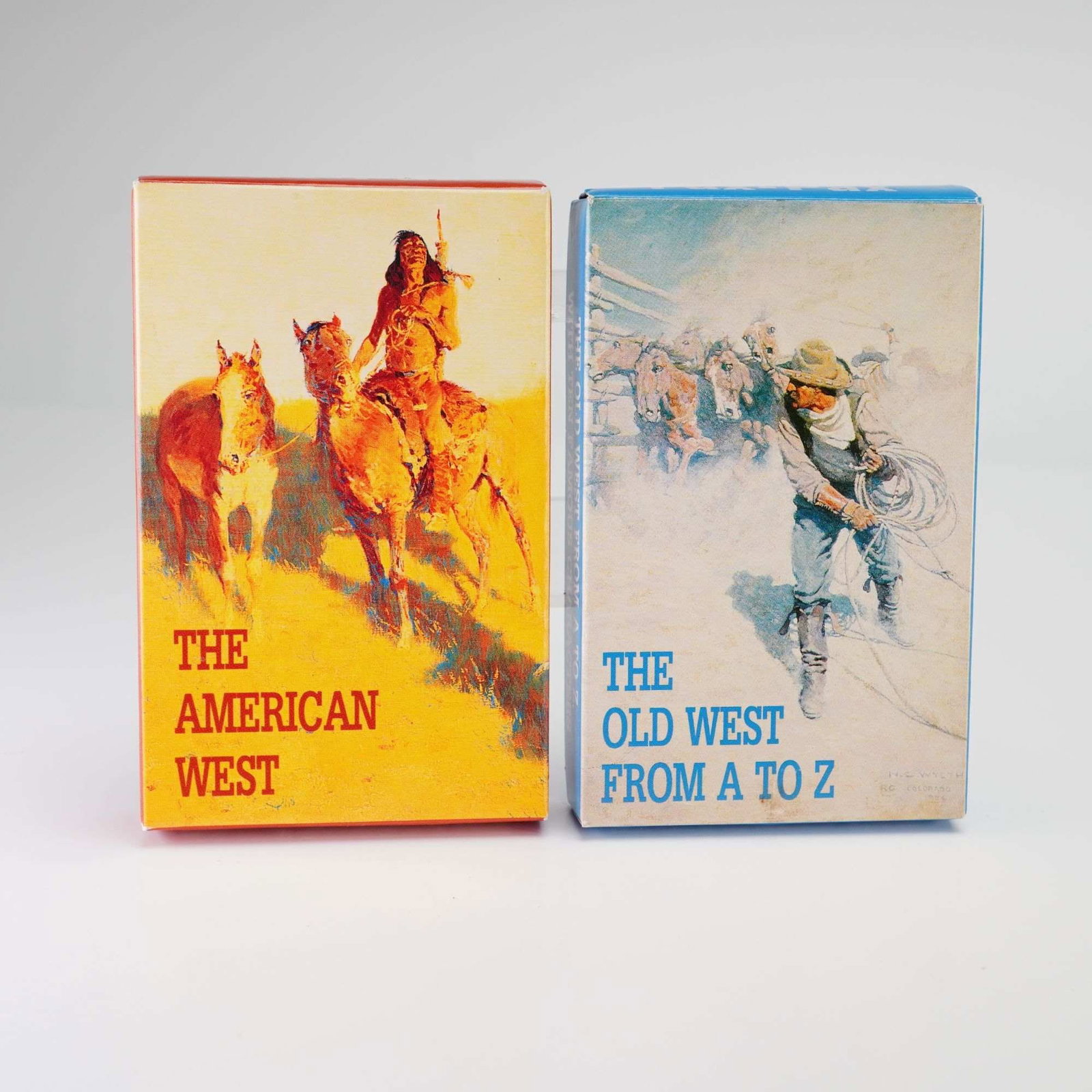 2pc Fax-Pax American West Educational Picture Card Sets (1 of 2)
