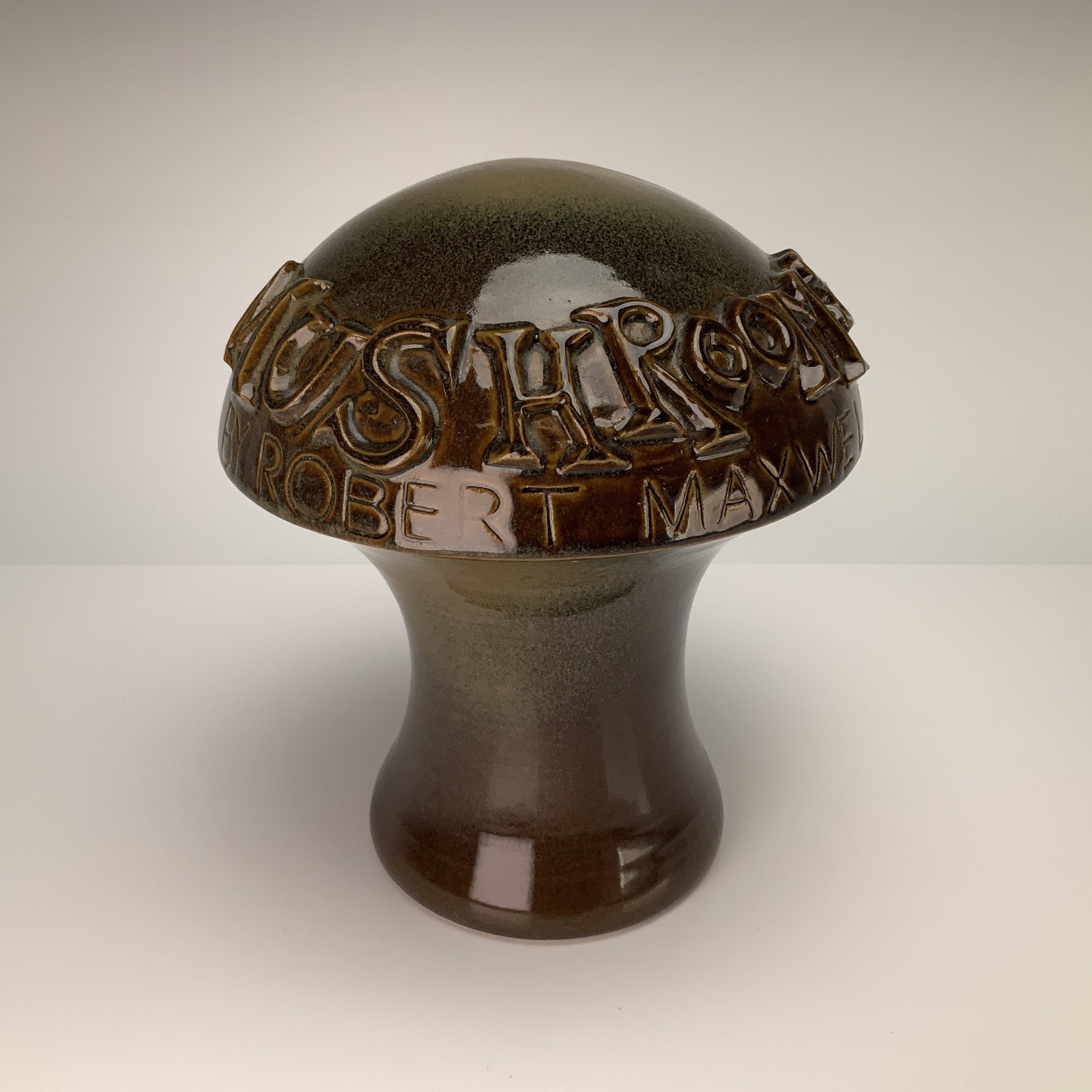 Robert Maxwell Ceramic Giant Mushroom Sculpture (1 of 4)