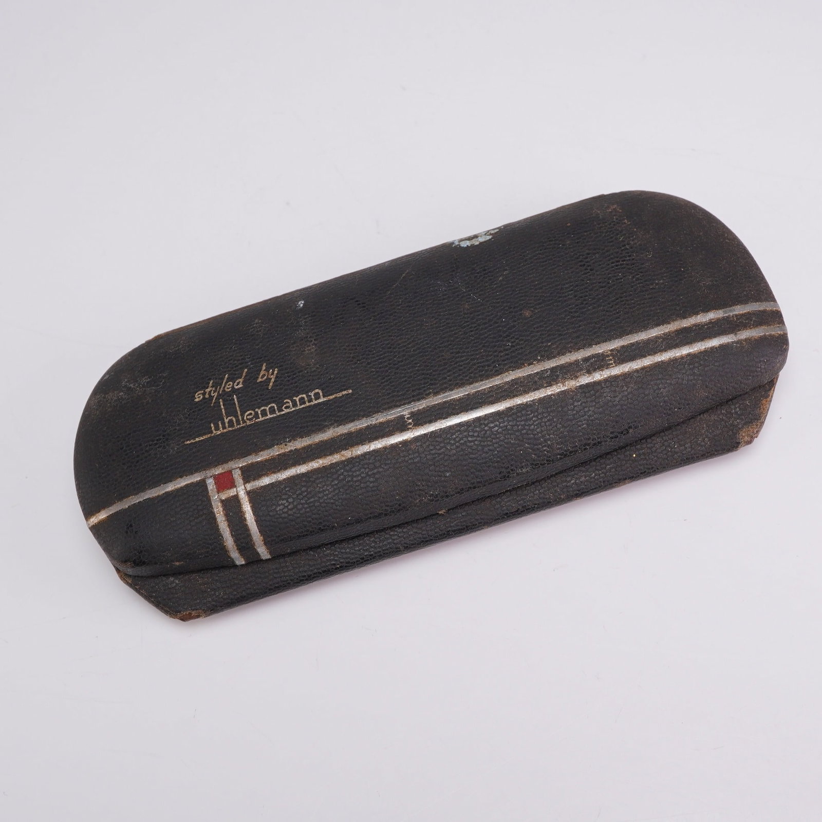 A Pair of Vintage Gold-Filled Rimless Eyeglasses with Uhlemann Case (1 of 3)