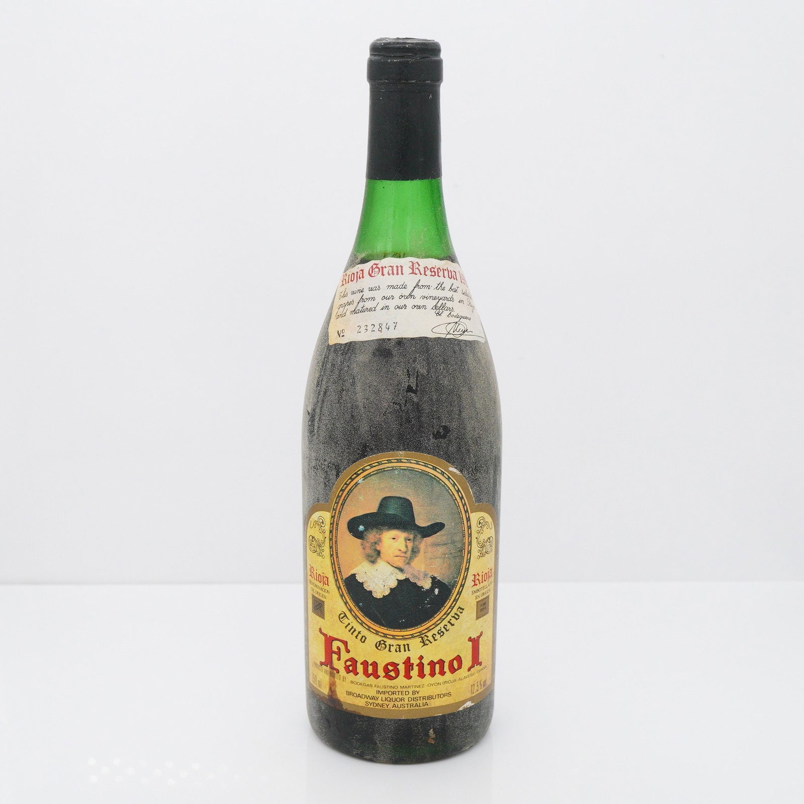 1981 Faustino I Tinto Gran Reserva Rioja 750ml (1 of 5)