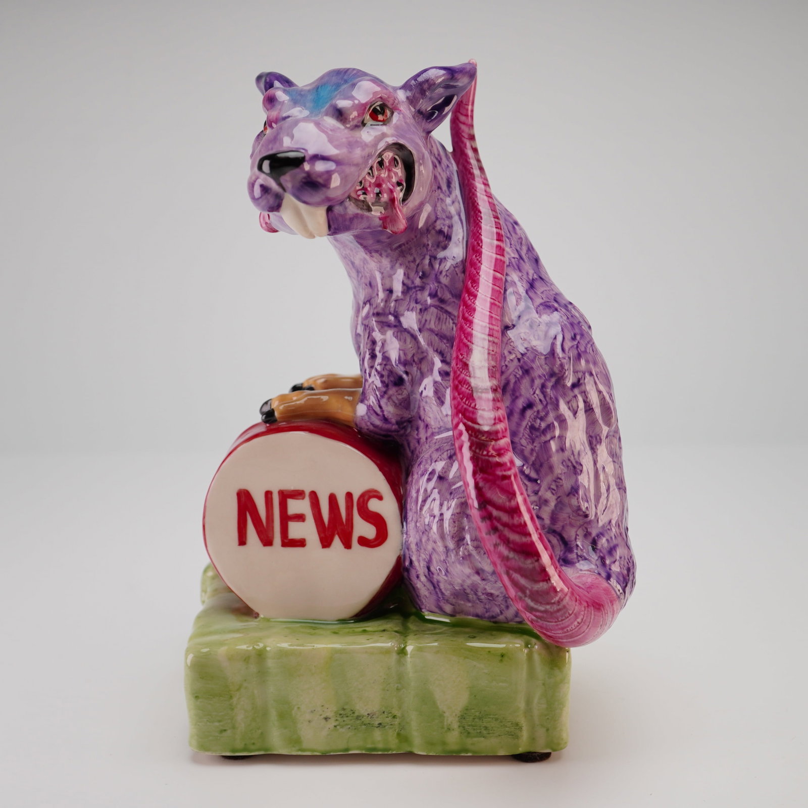 Kevin Francis Prototype Banksy Street Art Collection Media Toxic Rats Ceramic Figure by Victoria (1 of 3)