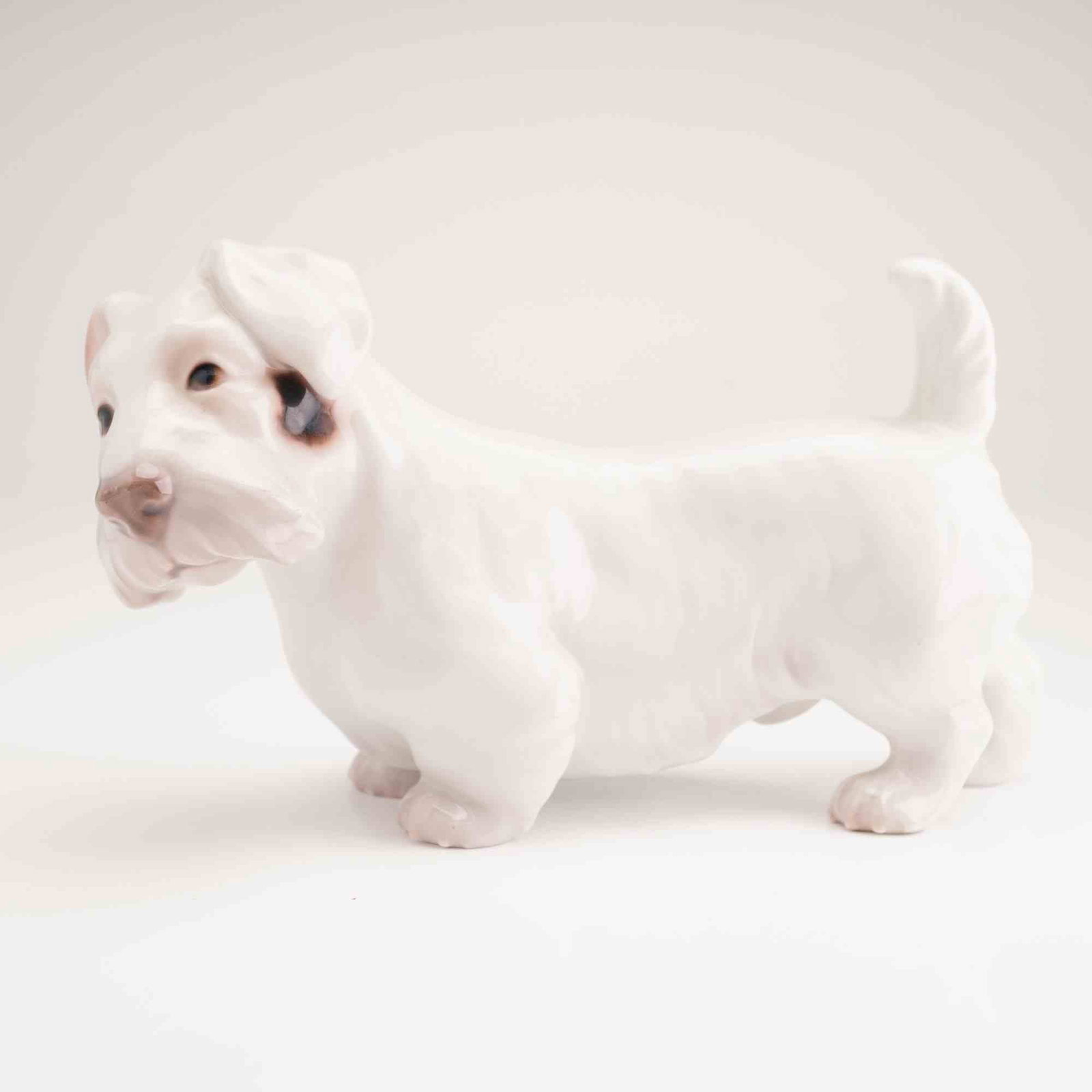 Bing and Grondahl Porcelain Sealyham Terrier Figurine (1 of 3)
