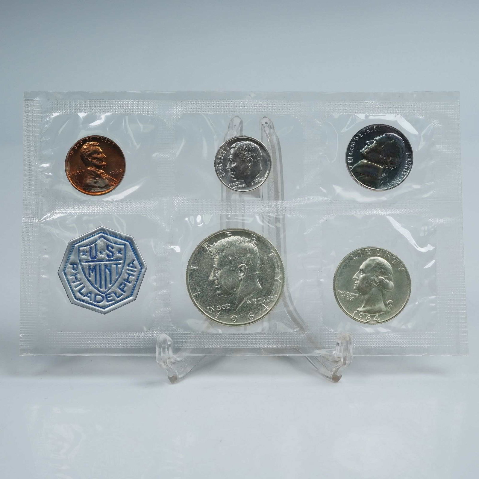 1964 Set of 6 U.S. Mint Philadelphia Proof Set (1 of 2)