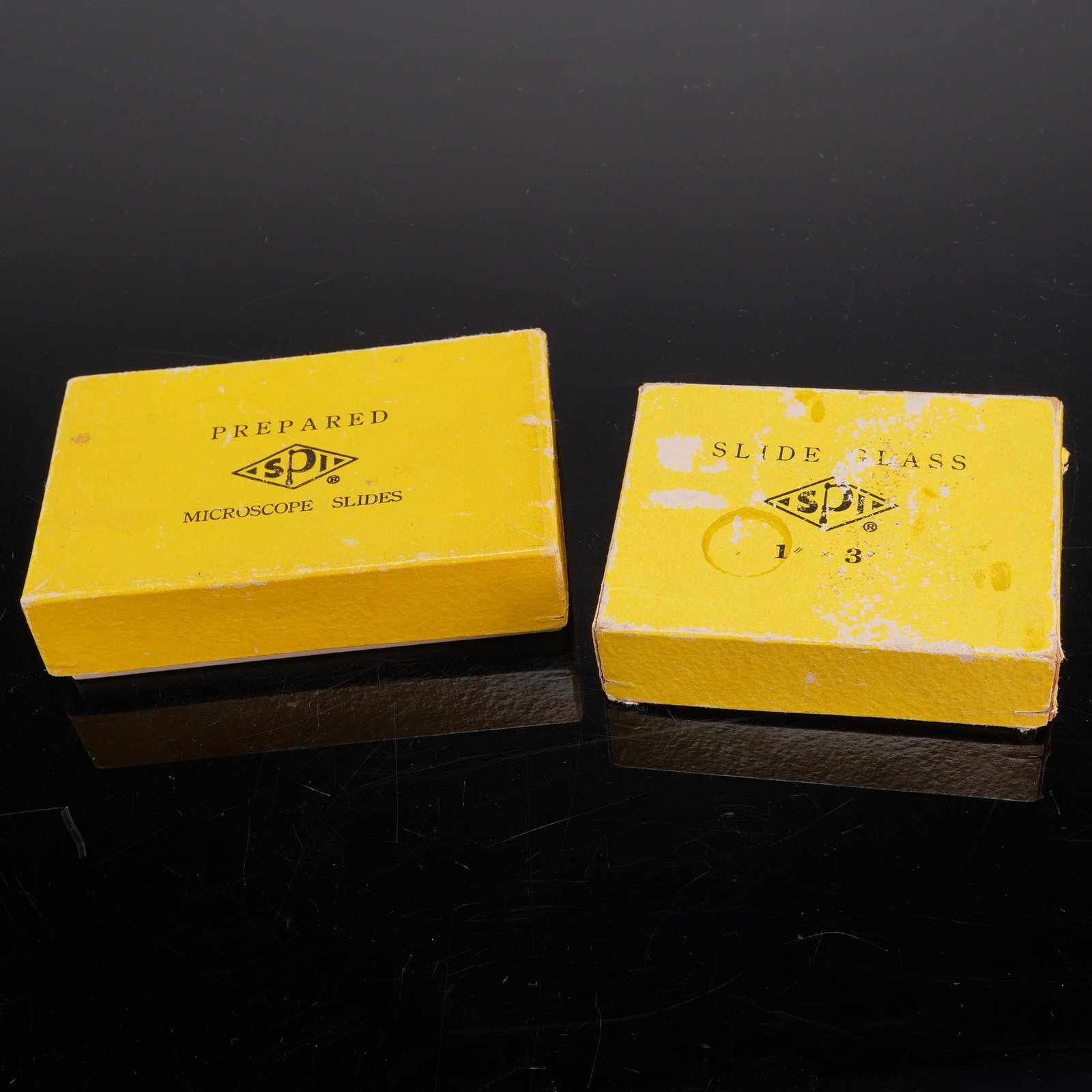 A 2pc Collection of SPI Microscope Slide Glasses & Prepared Samples (1 of 3)