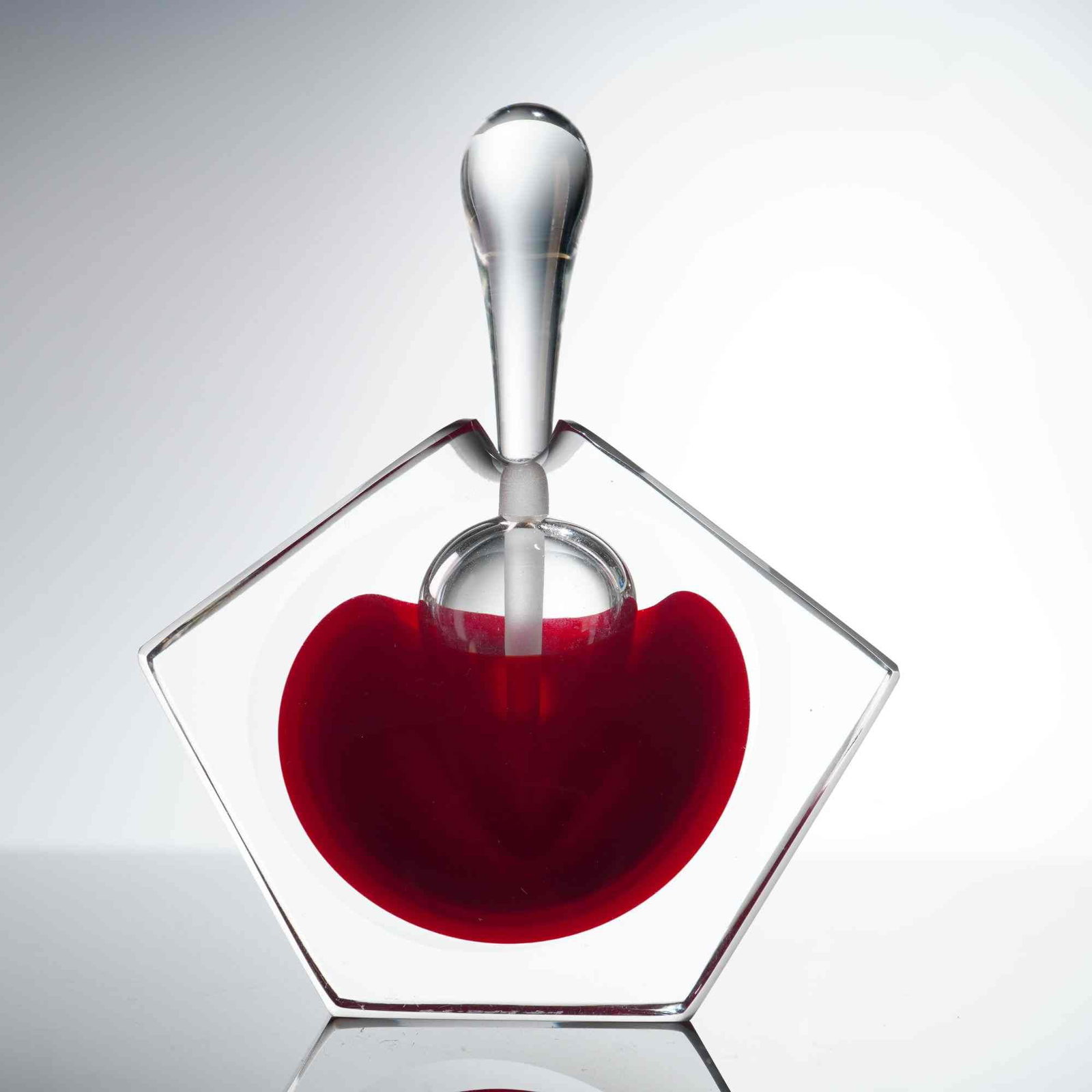Michael Nourot Denali Studio Art Glass Perfume Bottle and Stopper (1 of 4)