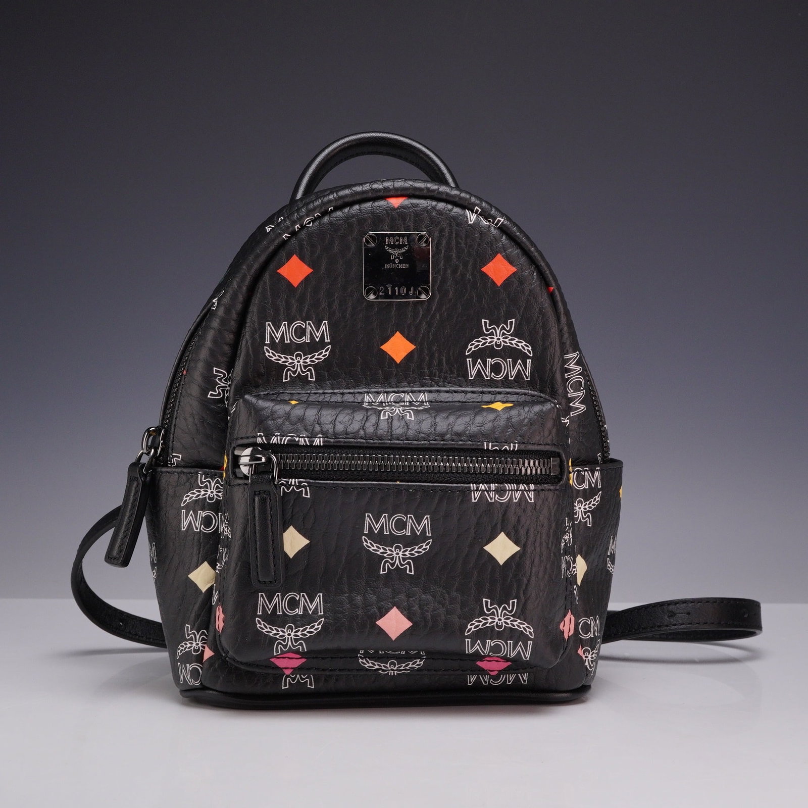 MCM Stark Bebe Boo Mini Backpack with Dust Bag (1 of 8)