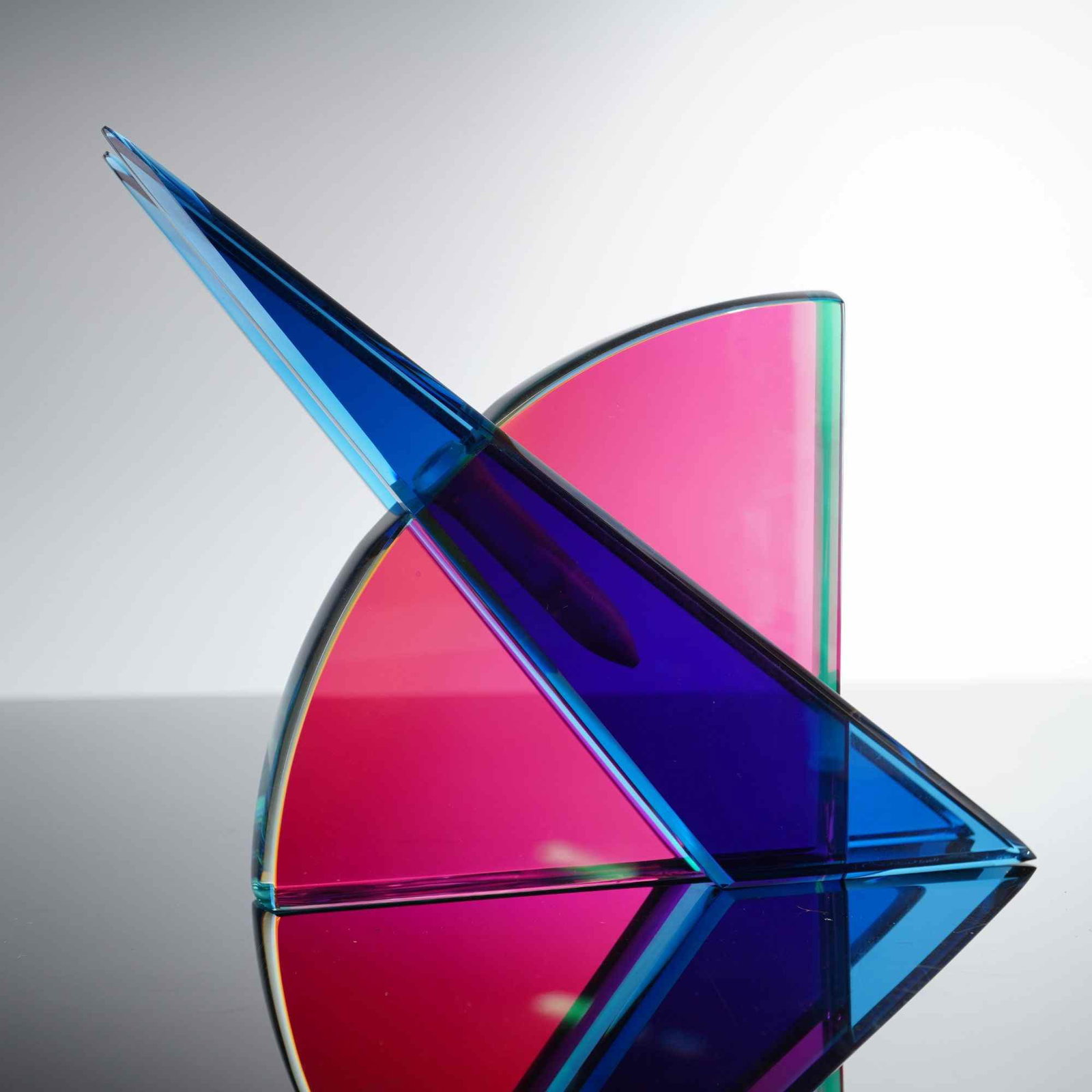 Stephen Jon Clements Art Glass Sculpture, 1993 (1 of 4)
