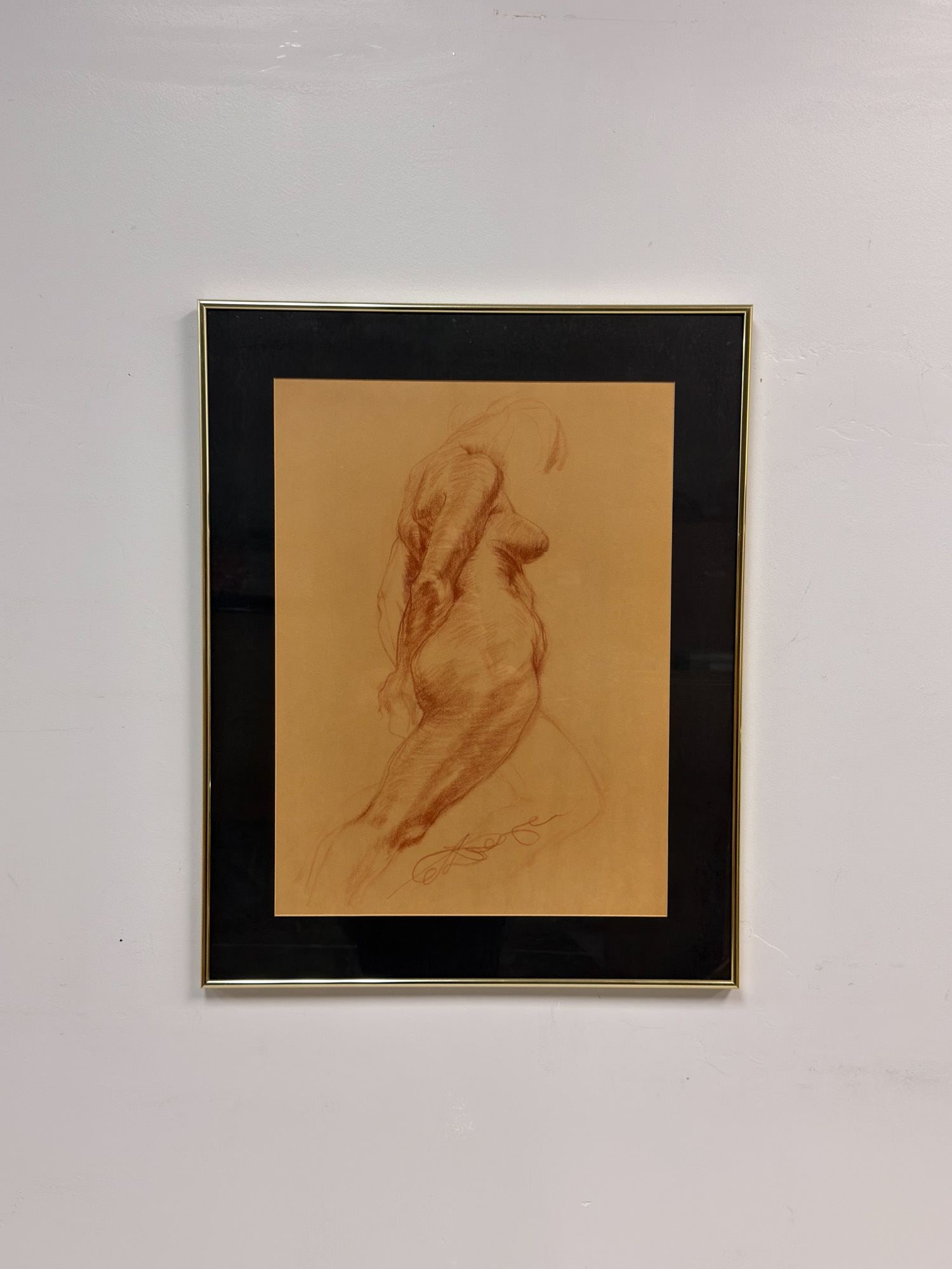 Gustav Rehberger (American, 1910-1995) Pastel on Paper, Nude Female, Signed (1 of 7)