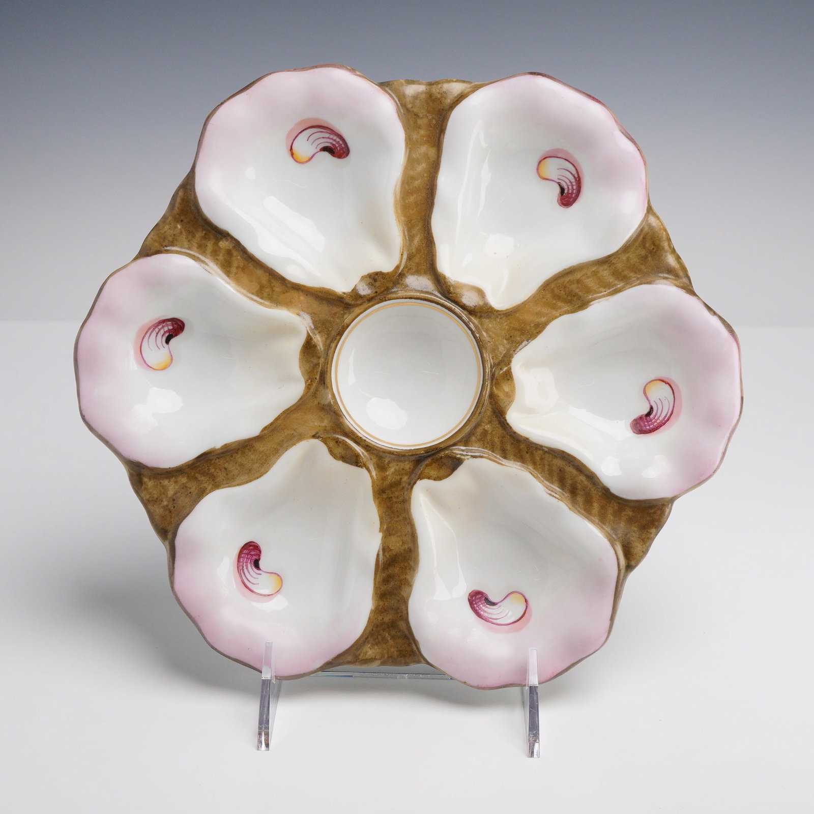 Oyster Plate Shell Pattern Plate OYP43 (1 of 3)