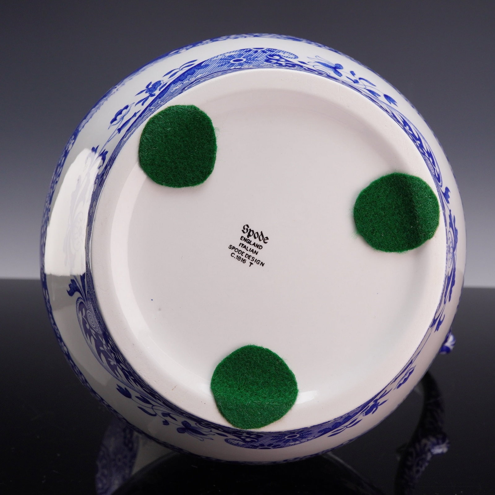 Spode Blue Italian Pattern Earthenware Pitcher - 3