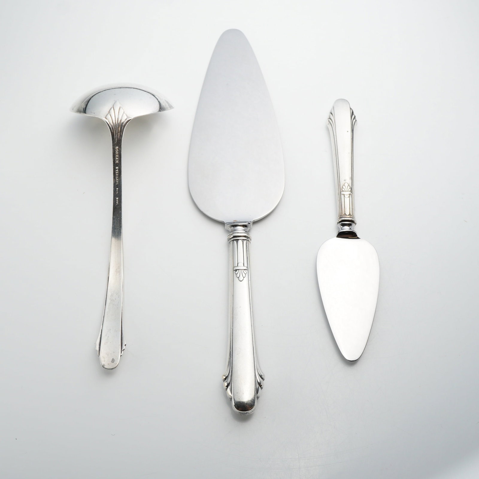 Three Gorham Sterling Silver Serving Utensils, Hunt Club Pattern - 2