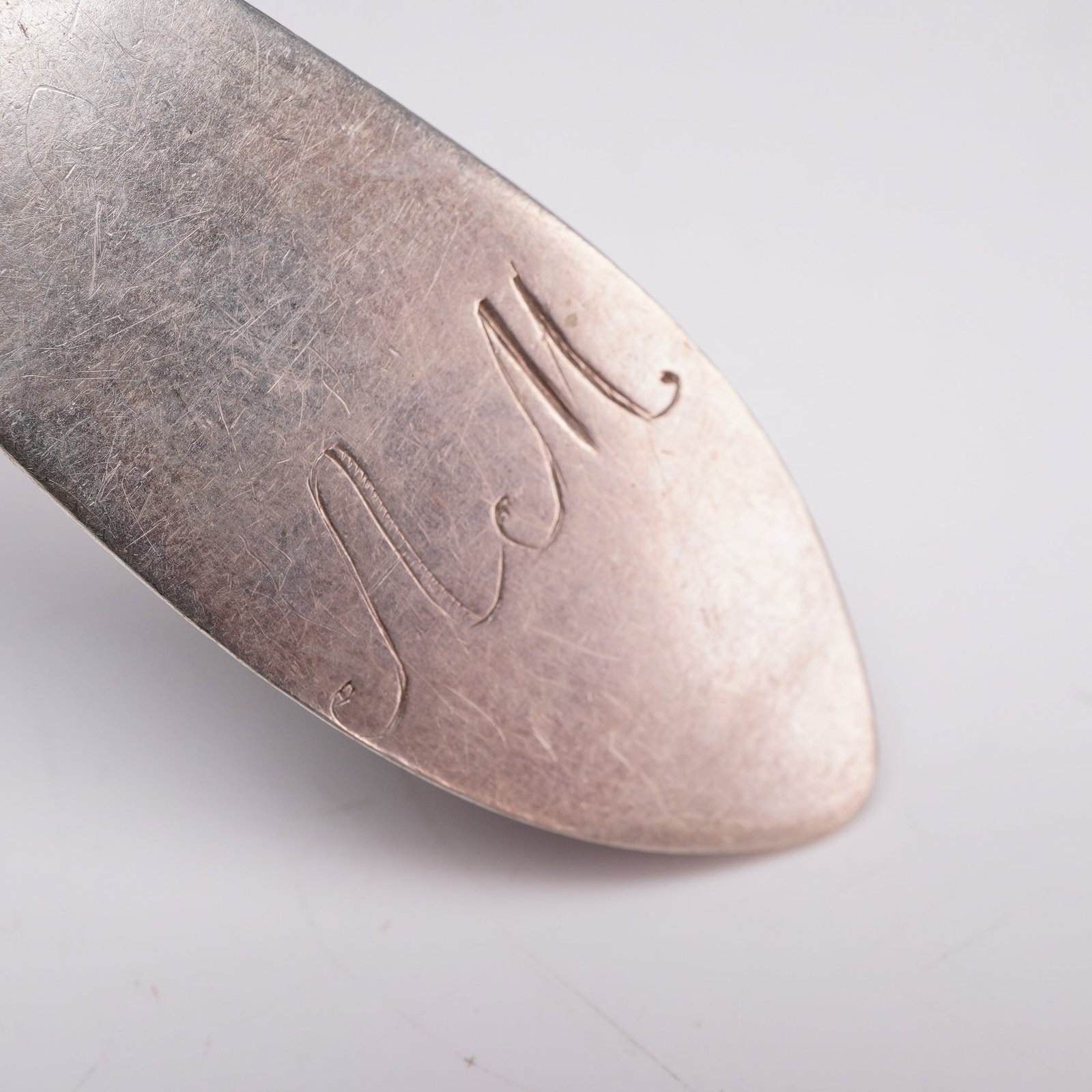4pc 13th Loth Silver Serving Spoons - 3