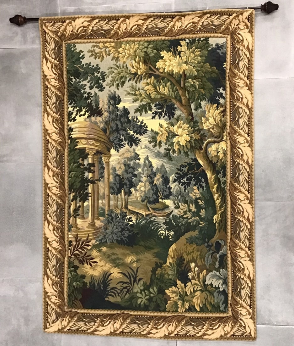 Fine French Tapestry, Rotonde by Les Tapisseries d'Halluin (1 of 2)