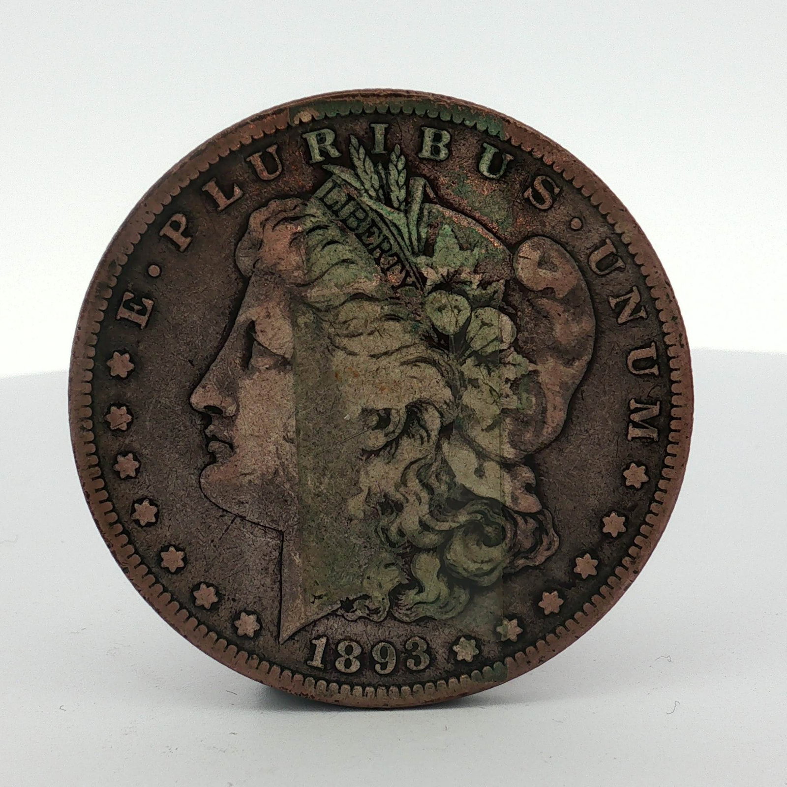 1893-S US Morgan Silver Dollar (1 of 2)
