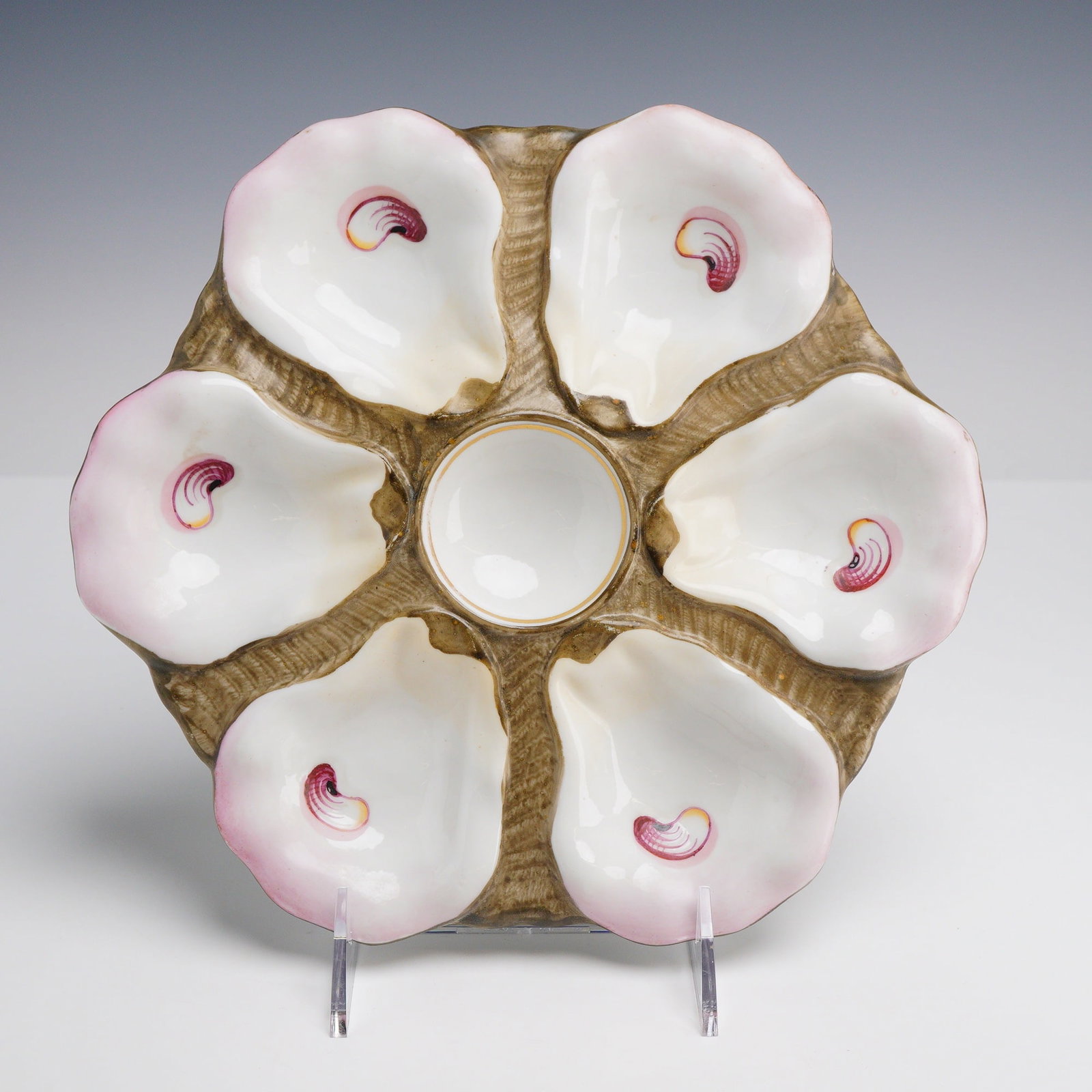 Oyster Plate Shell Pattern Plate OYP43 (1 of 3)