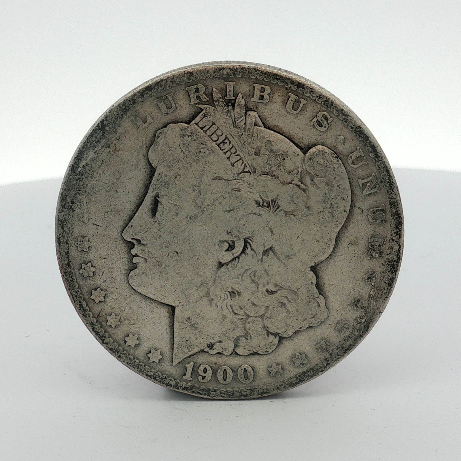 1900 US Morgan Silver Dollar Coin Circulated (1 of 2)