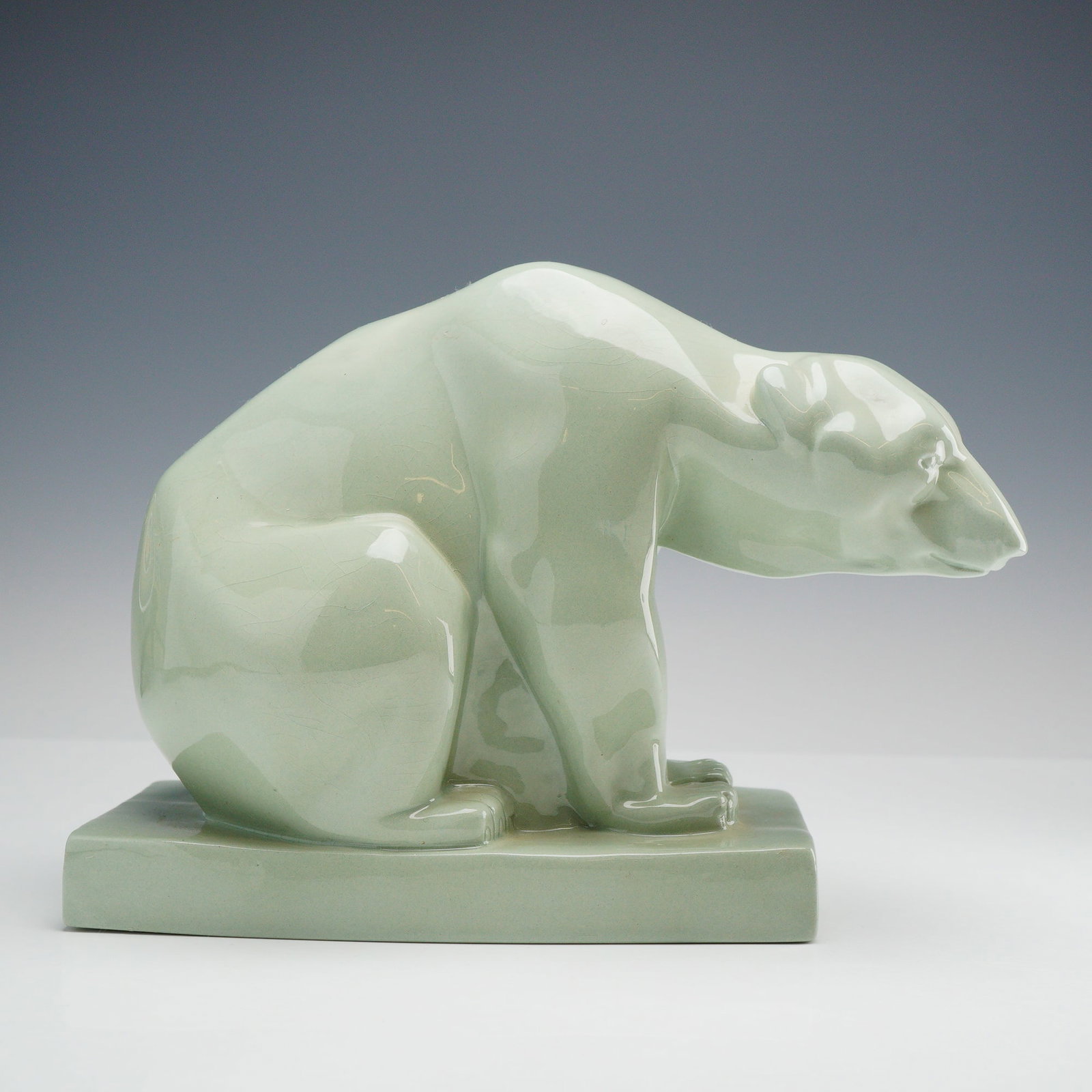 Wedgwood John Skeaping Polar Bear Figurine (1 of 3)
