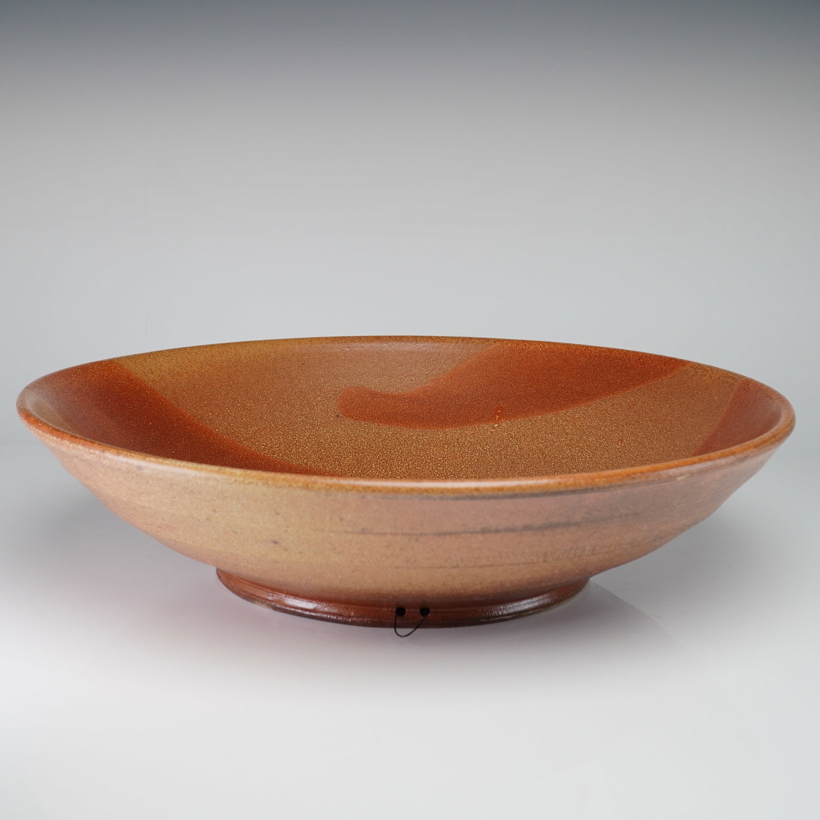 Large Hand-Thrown Stoneware Studio Pottery Bowl (1 of 3)