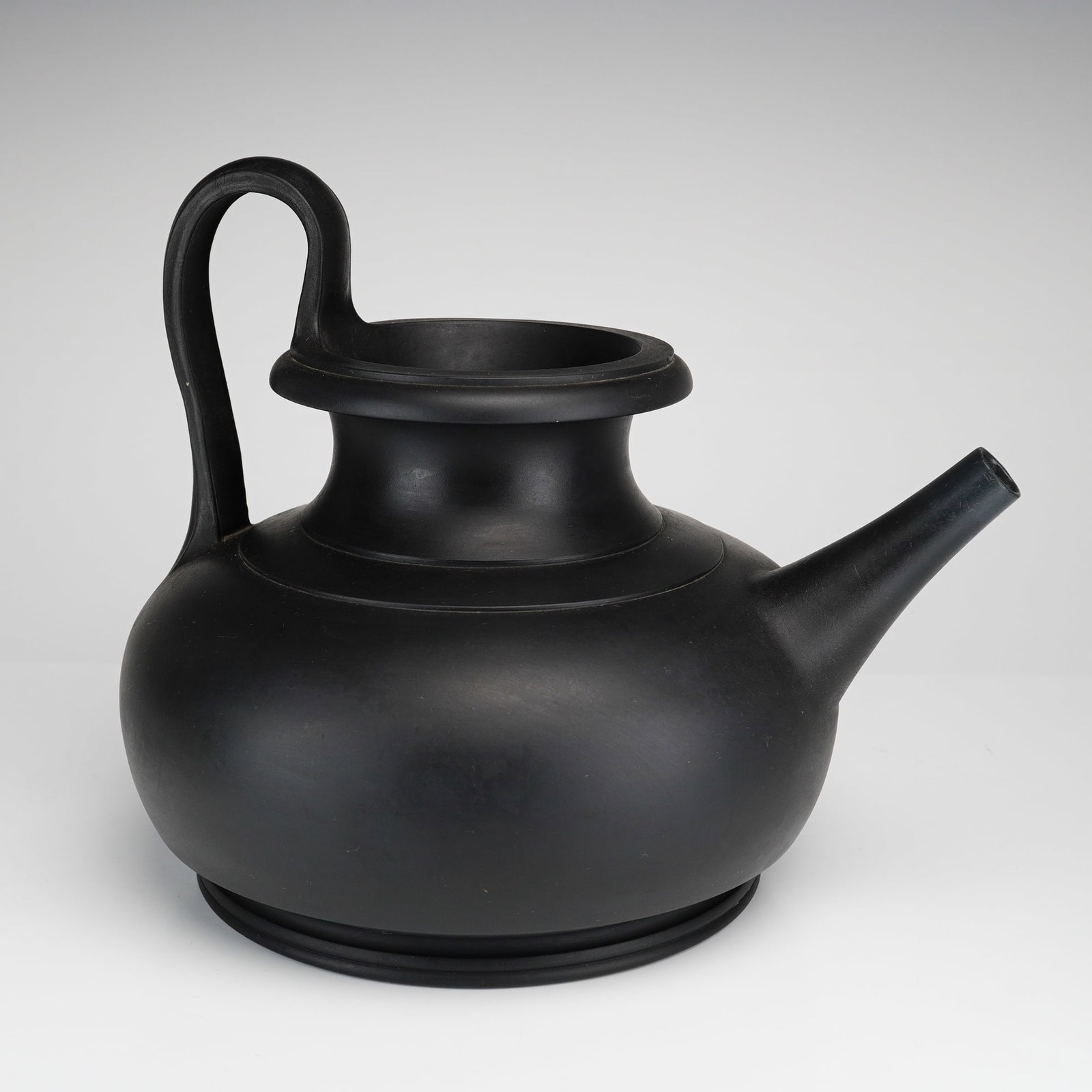 Wedgwood Black Basalt Spouted Jug (1 of 4)
