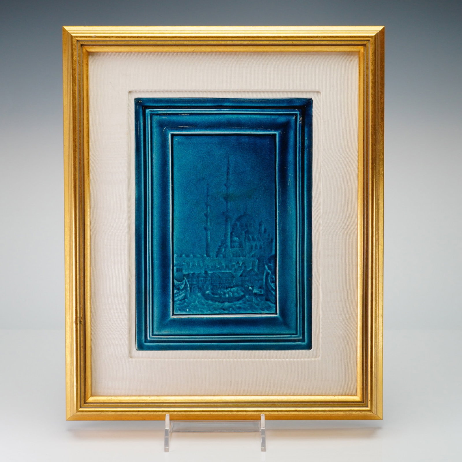 Wedgwood Framed Tile Blue Mosque in Istanbul (1 of 3)
